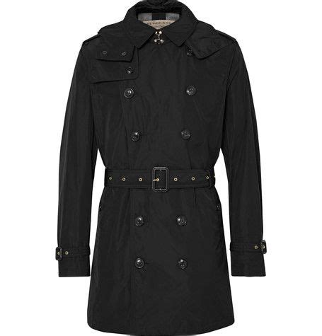 trench burberry nero|Burberry shell trench coat.